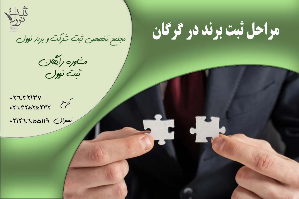 مراحل ثبت برند در گرگان