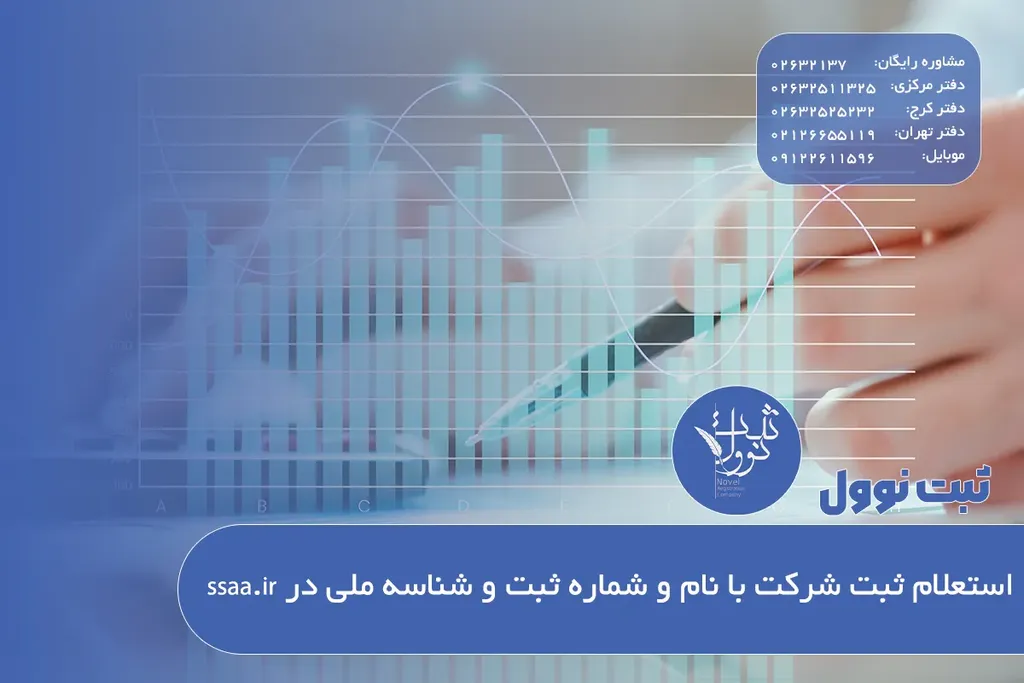 استعلام ثبت شرکت با نام و شماره ثبت و شناسه ملی در ssaa.ir