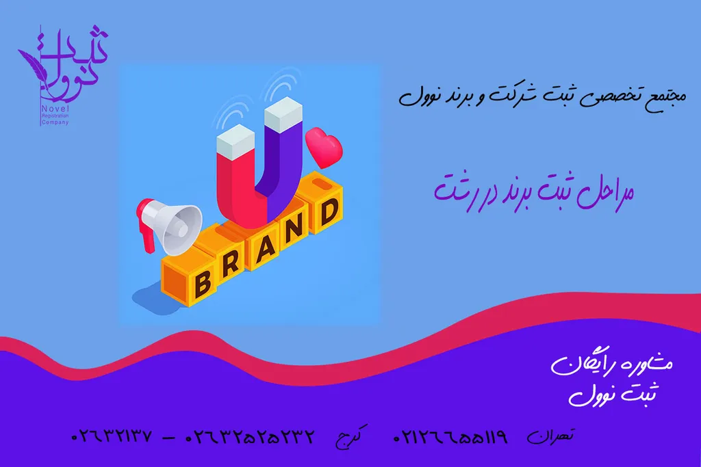مراحل ثبت برند در رشت