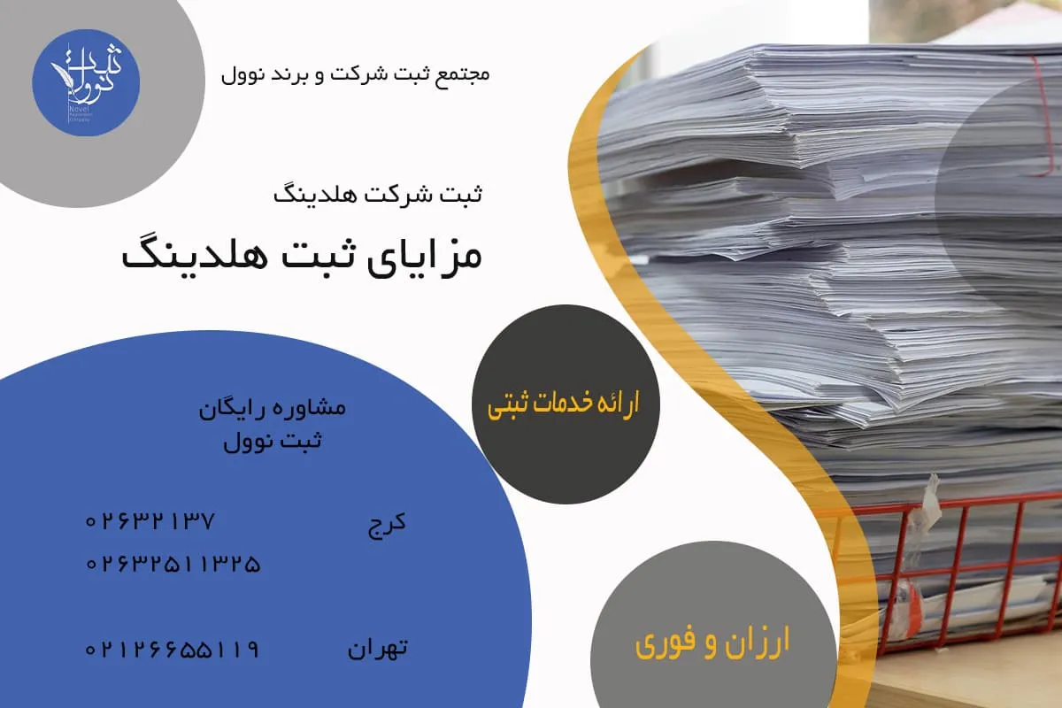 مزایای ثبت هلدینگ